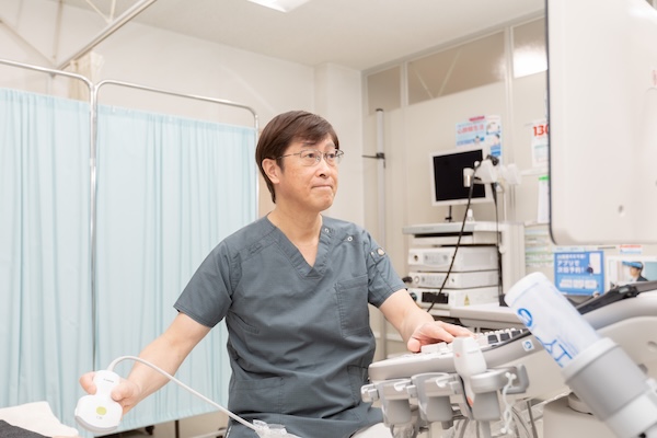 検査も説明も、その日のうちに